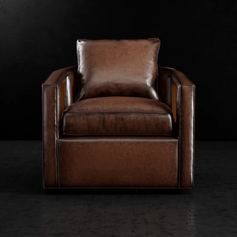Leather Swivel Chair