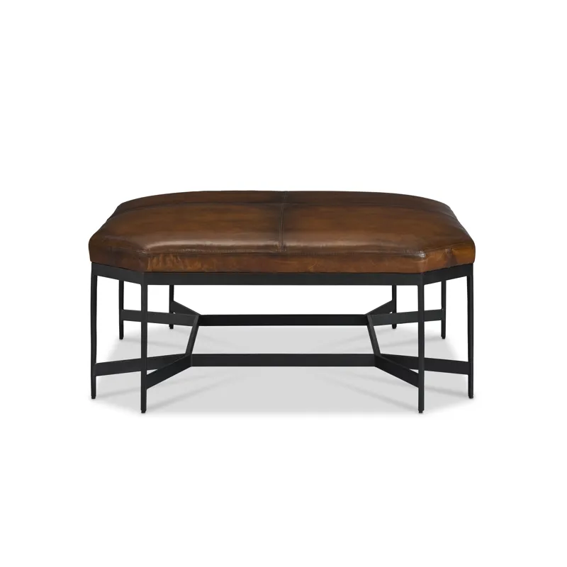 Leather Cocktail Table
