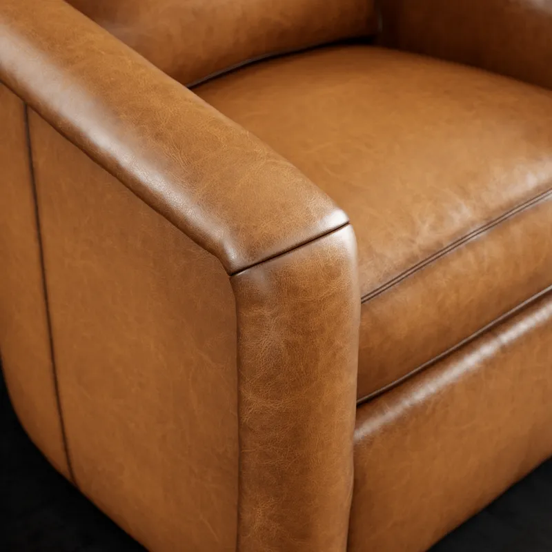 Leather Swivel Chair
