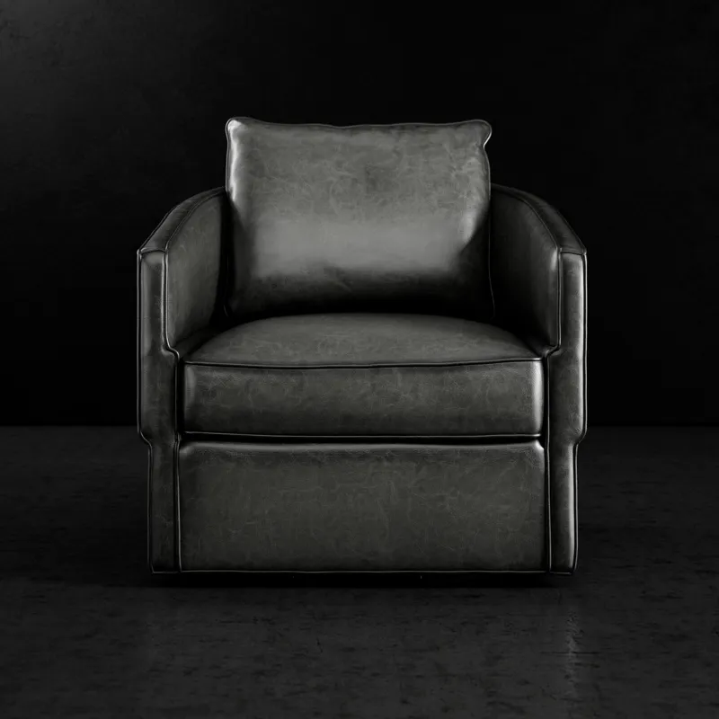Leather Swivel Chair