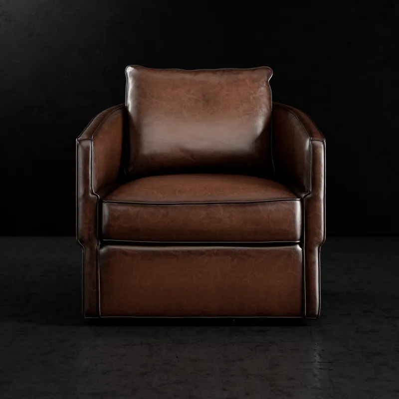 Leather Swivel Chair