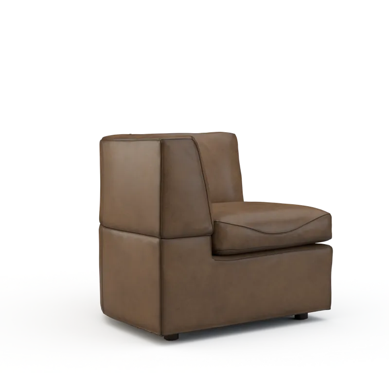 Leather Corner Chair
