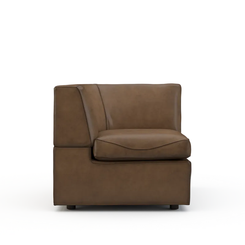 Leather Corner Chair