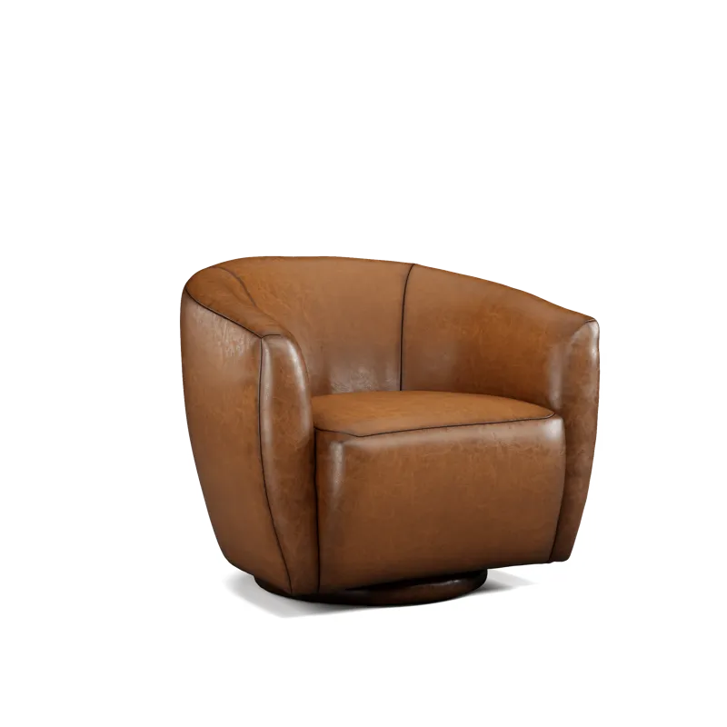 Leather Swivel Chair