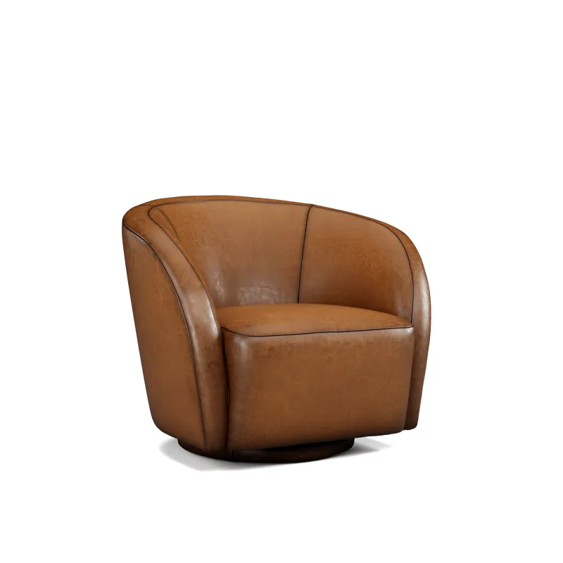 Leather Swivel Chair