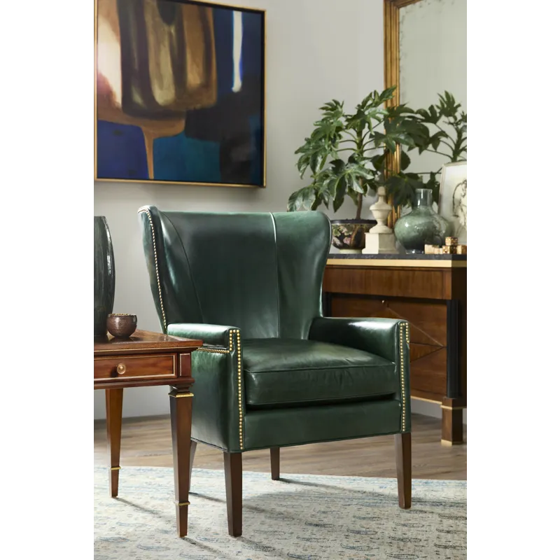 Leather Wing Chair