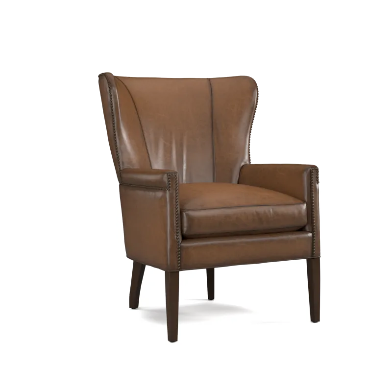 Leather Wing Chair