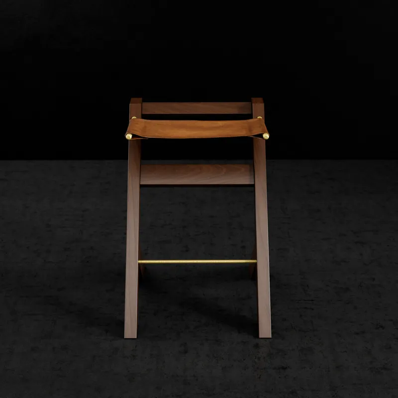 Leather Bar Stool