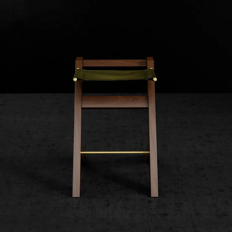 Leather Bar Stool