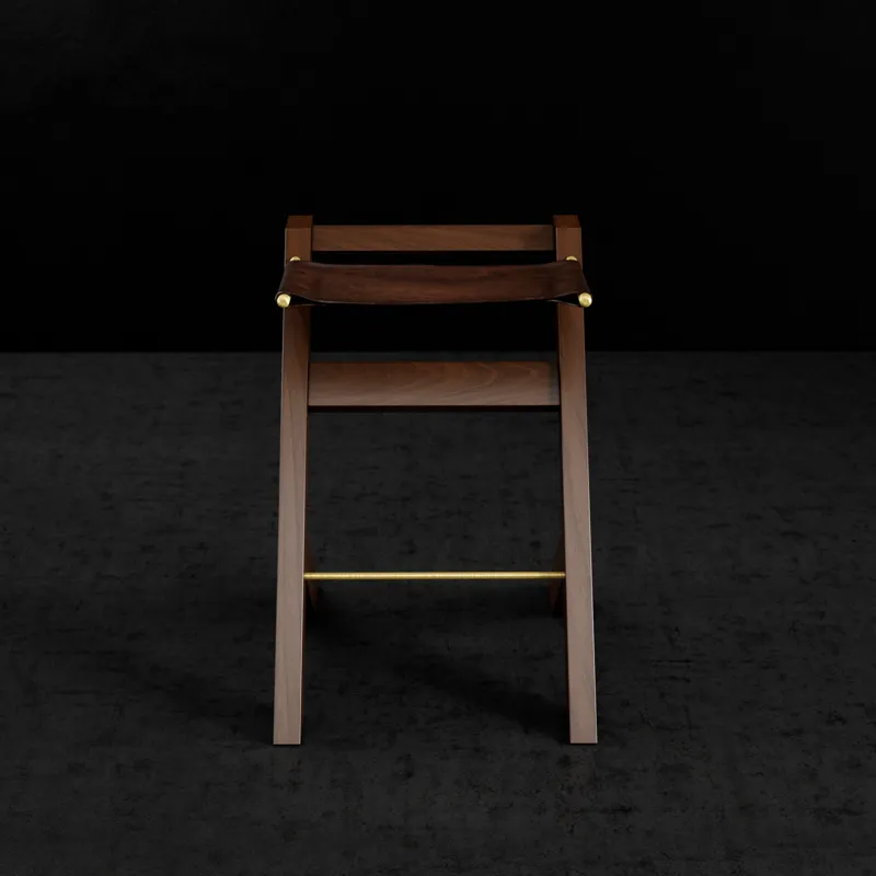 Leather Bar Stool