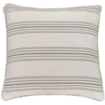 Prescott Euro Sham w/Piping - Taupe