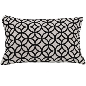 Augusta Cutted Velvet Lumbar Pillow