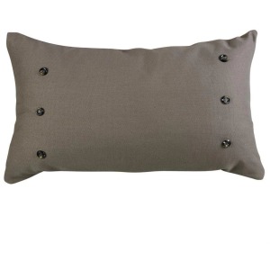 Piedmont Large Taupe/Gray Lumbar Pillow