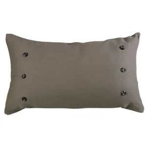 Piedmont Large Taupe/Gray Lumbar Pillow
