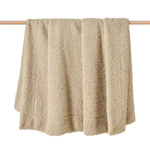 Teddy 60" x 90" Throw Blanket - Cream