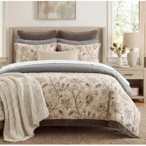 Penrose Washed Linen Blend Bedding Set