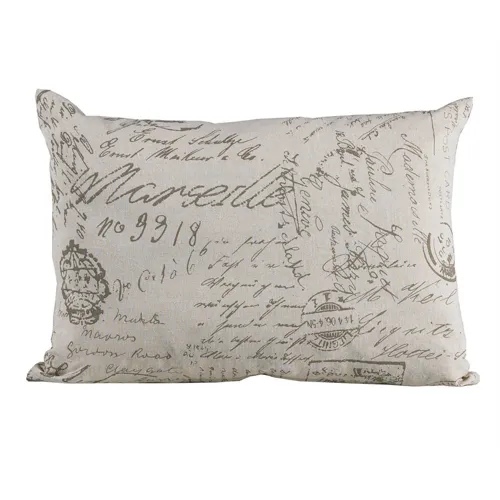 Fairfield Printed Linen Throw Pillow
