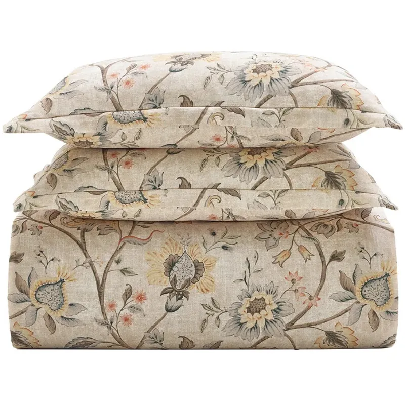 Penrose Washed Linen Blend Bedding Set