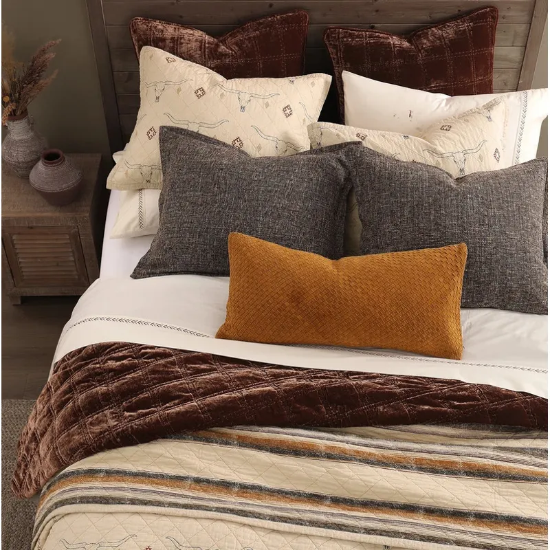 Maverick Longhorns Reversible Quilt Set