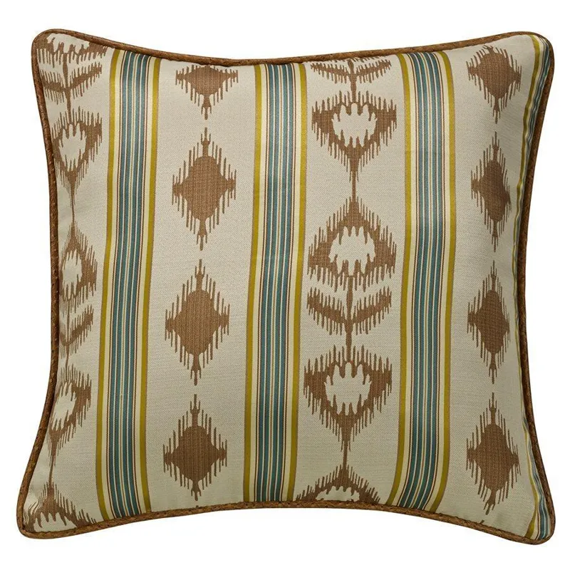 Alamosa Cream & Taupe Reversible Euro Sham