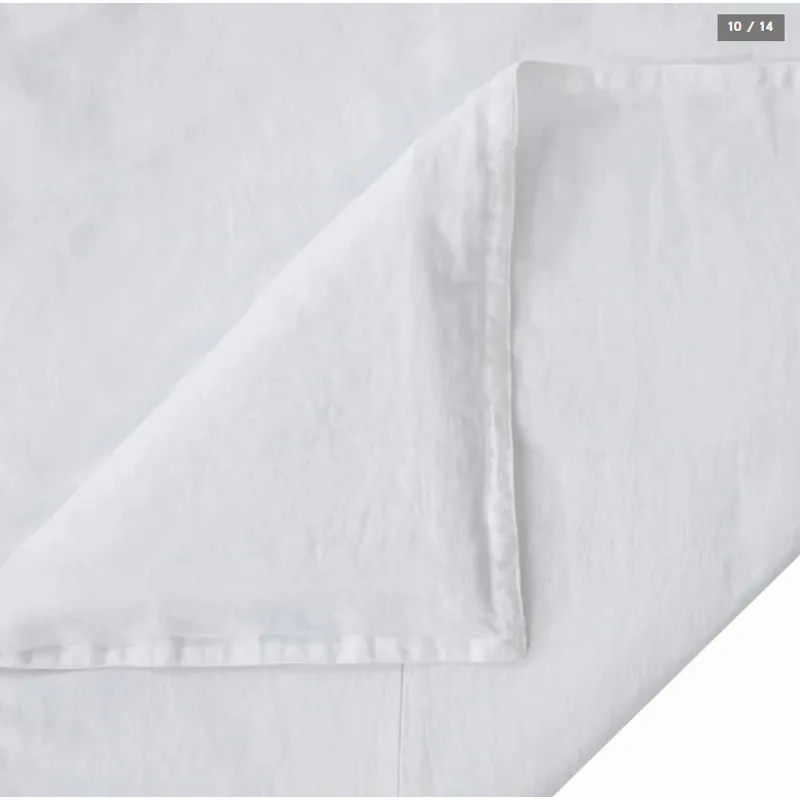 100% European Flax Linen Duvet Cover Set
