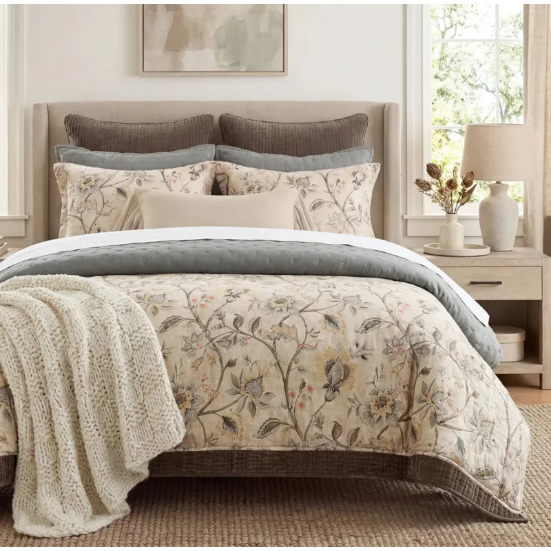 Penrose Washed Linen Blend Bedding Set