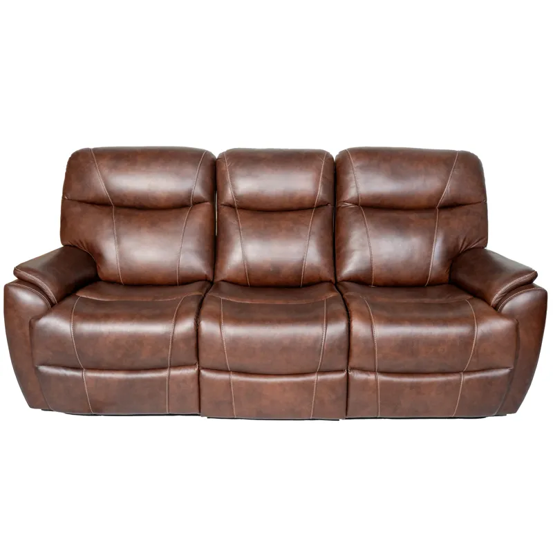 Columbia Power Reclining Leather Sofa