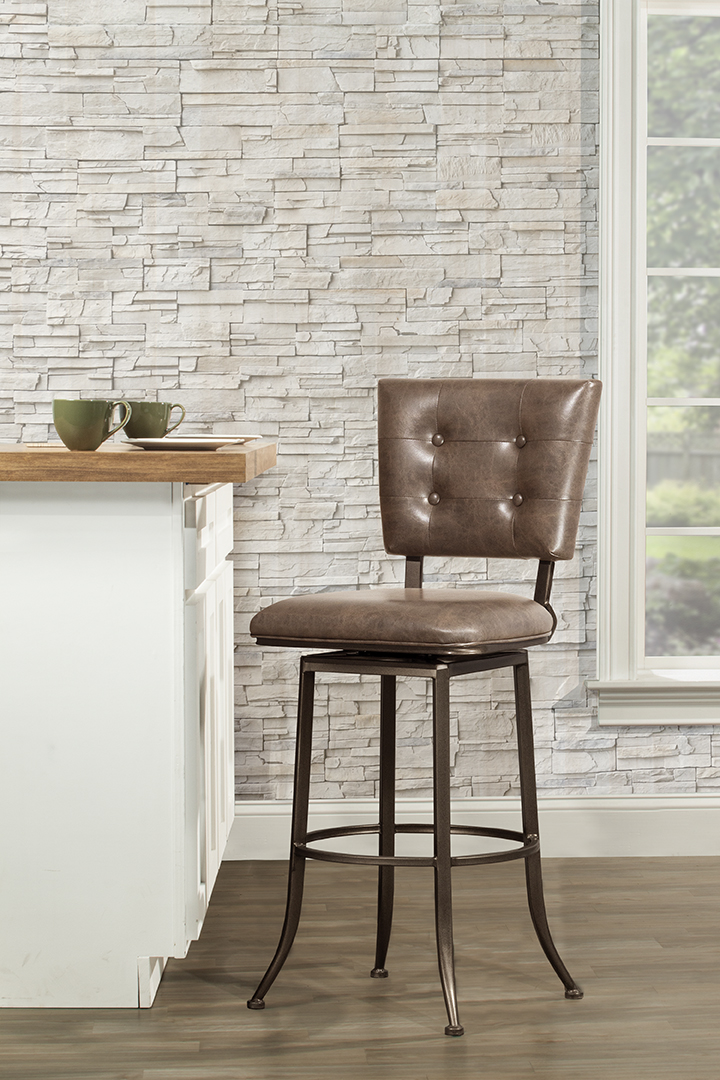 Hillbrook Commercial Grade Swivel Bar Stool by Hillsdale Furniture 4909830 Missouri Furniture