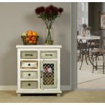 Larose 5 Drawer with 1 Drawer w/ Chicken Wire