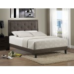 Becker King Bed - Black Brown