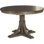 Clarion Round Dining Table - Distressed Gray
