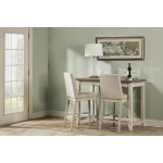 Clarion 3-Piece Counter Height Side Dining Set with Parson Stools