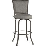 Belle Grove Commercial Grade Swivel Bar Stool - Ash