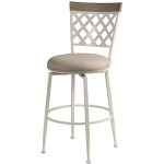 Greenfield Commercial Grade Swivel Counter Stool - White