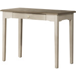 Clarion Desk - Distressed Gray Top with Sea White Base