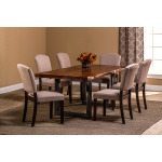 Emerson 7-Piece Rectangle Dining Set - Natural Sheesham