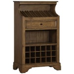 Tuscan Retreat Slanted Wine Rack - Antique Pine