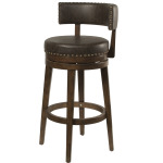 Lawton Swivel Counter Height Stool - Walnut