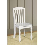 Lauren White Desk Chair