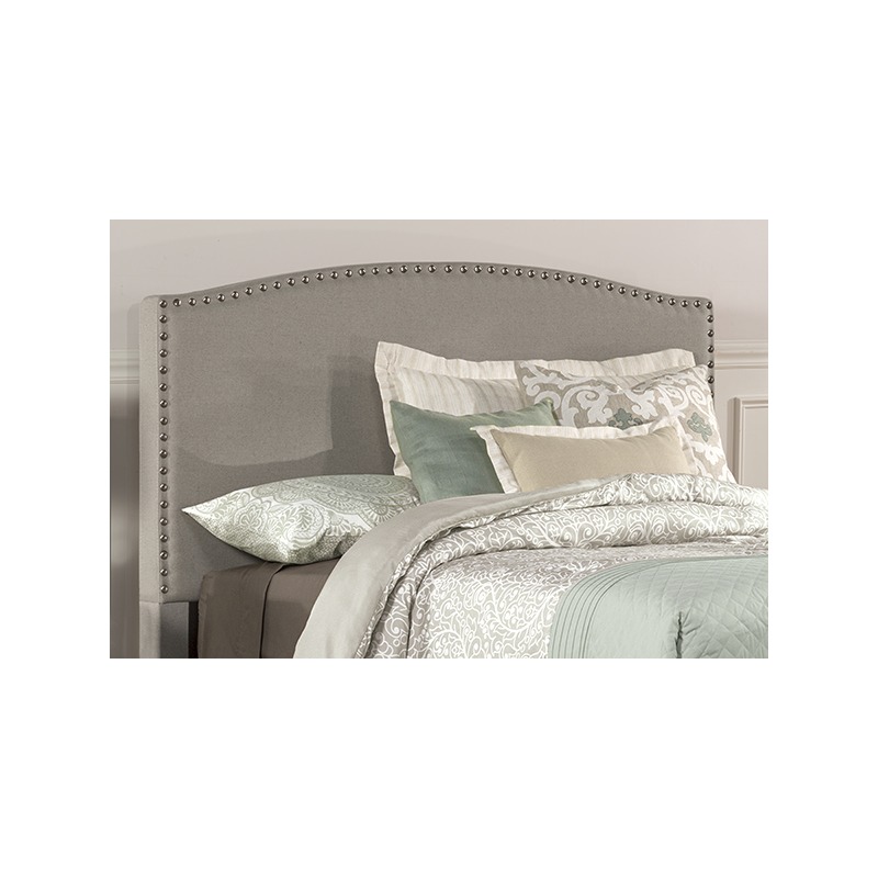 Kerstein Fabric Headboard - Queen - Headboard Frame Not Included - Dove Gray