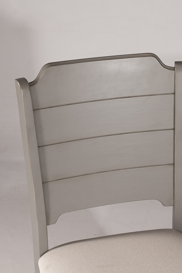 Clarion Side Dining Chair Set of 2 Distressed Gray 4541802 by