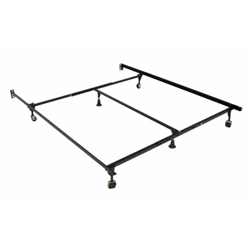 Atlas-Lock Keyhole Bed Frames - Twin/Full/Queen with Center Support