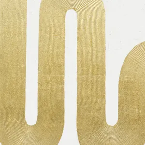 Palette Bold Bands Hand Painted Framed Triptych