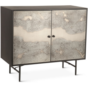 Moab 39" Bar Cabinet in Oxidized Black