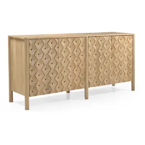 Abra 72" Four Door Sideboard in Light Mango