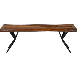 Austin Loft 90" Bench in Natural Sheesham