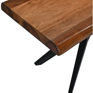 Austin Loft 90" Bench in Natural Sheesham