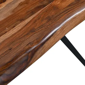 Austin Loft 72" Dining Table in Natural Sheesham