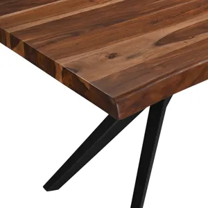 Austin Loft 94" Dining Table in Natural Sheesham