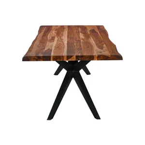 Austin Loft 94" Dining Table in Natural Sheesham